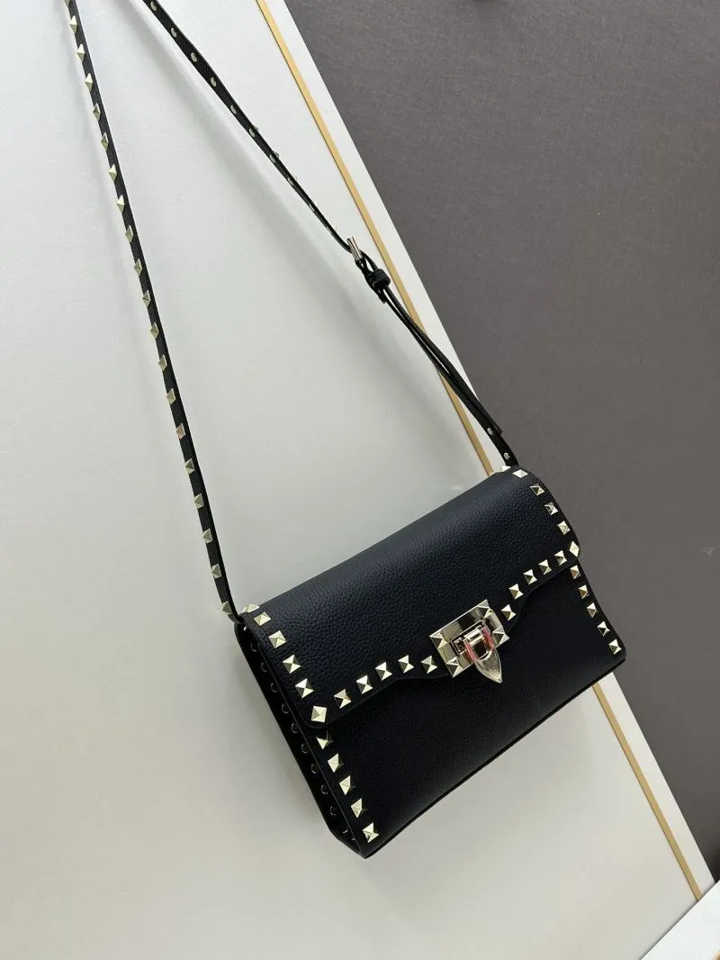 Alternative view of Valentino Black Crossbody Satchel Bag 0133