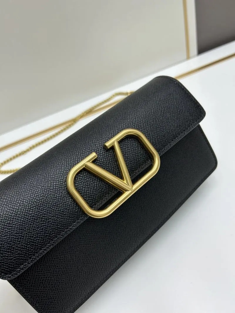 Valentino Black Chain Crossbody Bag 0131 - Image 4