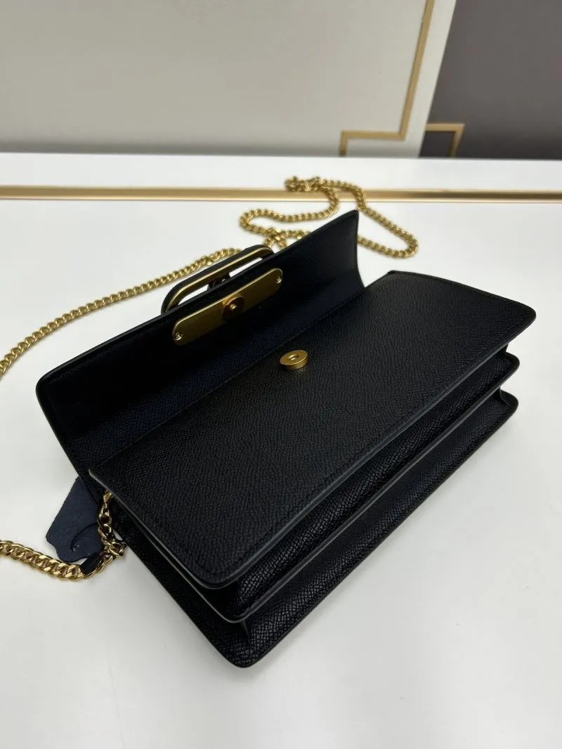 Valentino Black Chain Crossbody Bag Model 0131 - Image 6