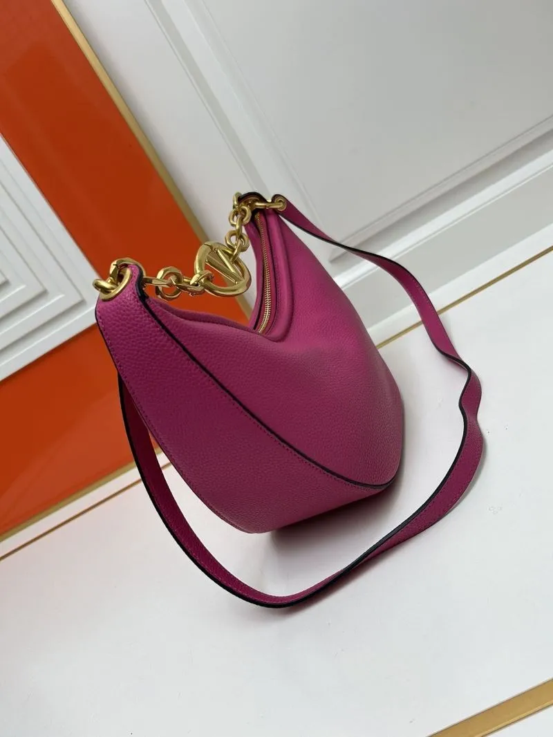 Alternative view of Valentino Fuchsia Hobo Shoulder Bag 5023