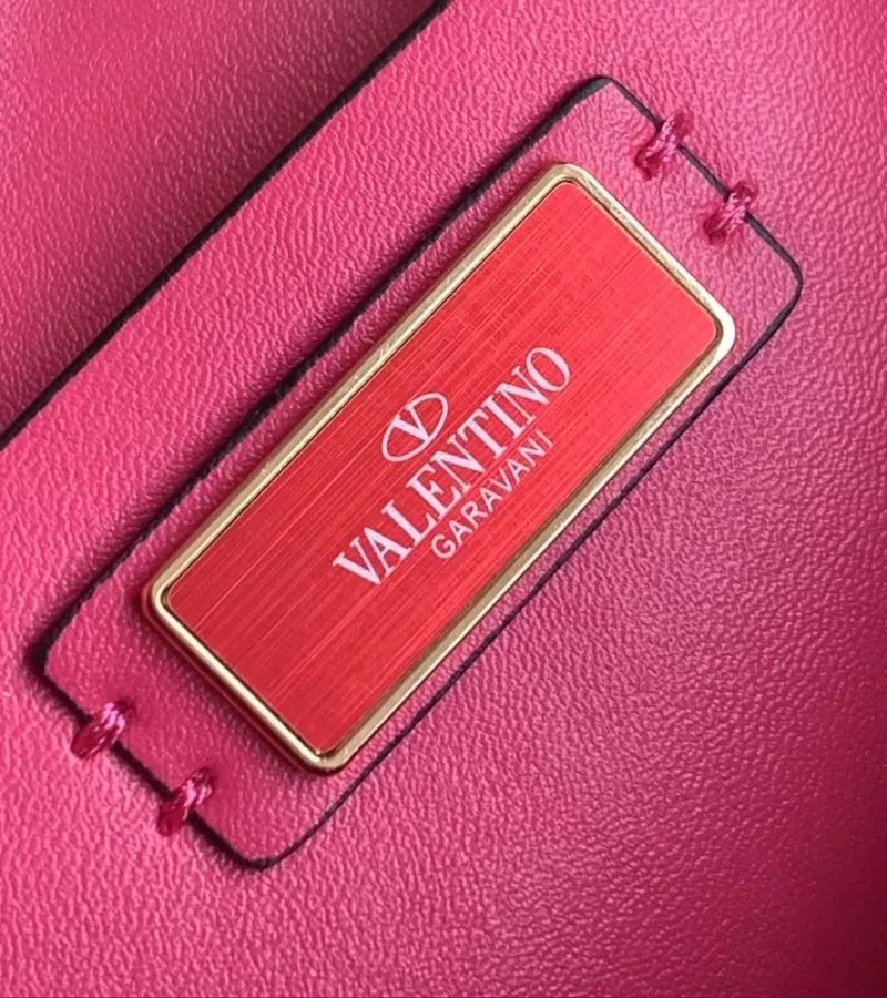 Valentino Fuchsia Hobo Shoulder Bag 5023 - Image 8