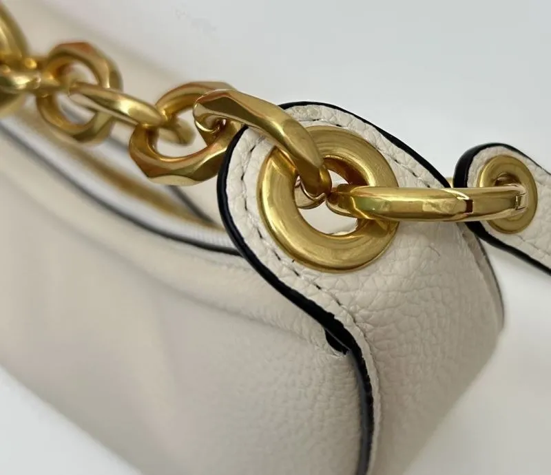 Valentino Cream Hobo Shoulder Bag Style 5023 - Image 5