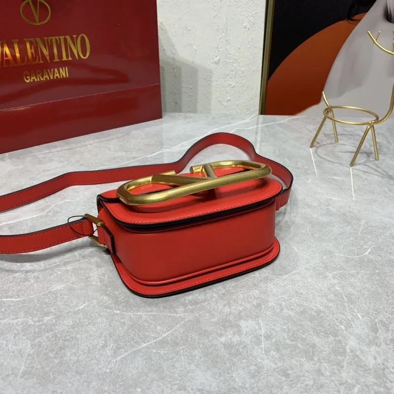Valentino Red Leather Crossbody Bag 836 - Image 7