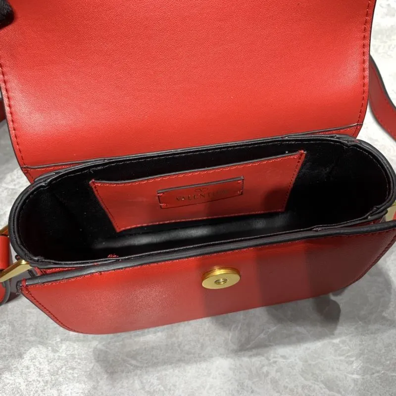 Valentino Red Leather Crossbody Bag 836 - Image 8