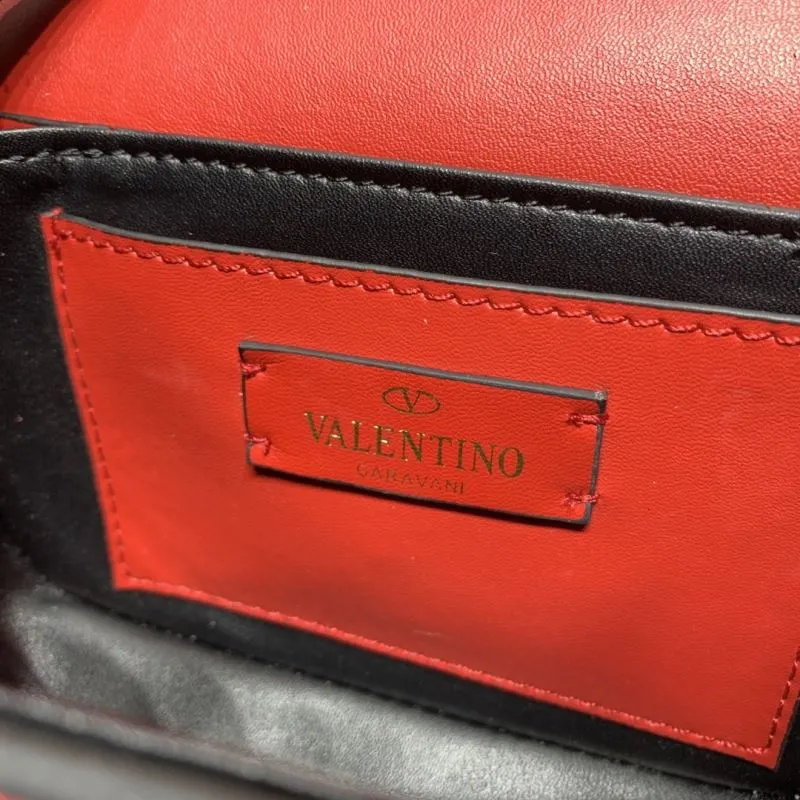 Valentino Red Leather Crossbody Bag 836 - Image 9
