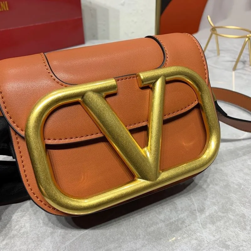 Valentino Garavani Brown Crossbody Bag 837 - Image 4