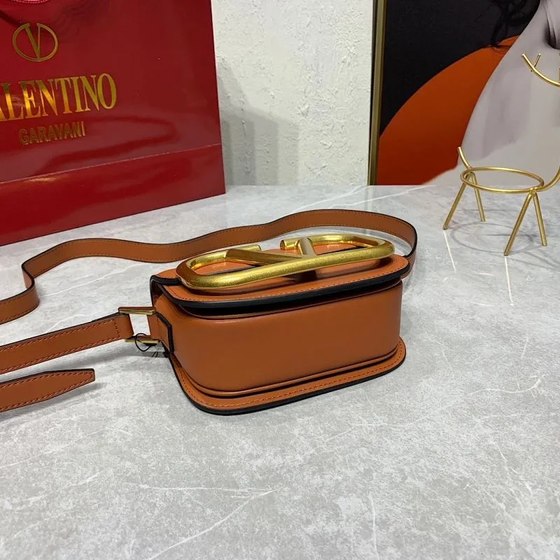 Valentino Garavani Brown Crossbody Bag 837 - Image 7