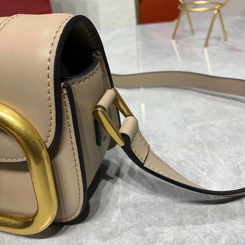 Valentino Garavani Beige Crossbody Bag 841 - Image 6