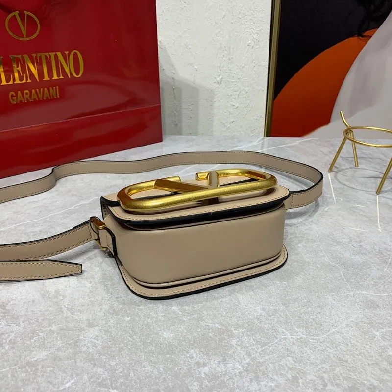 Valentino Garavani Beige Crossbody Bag 841 - Image 7