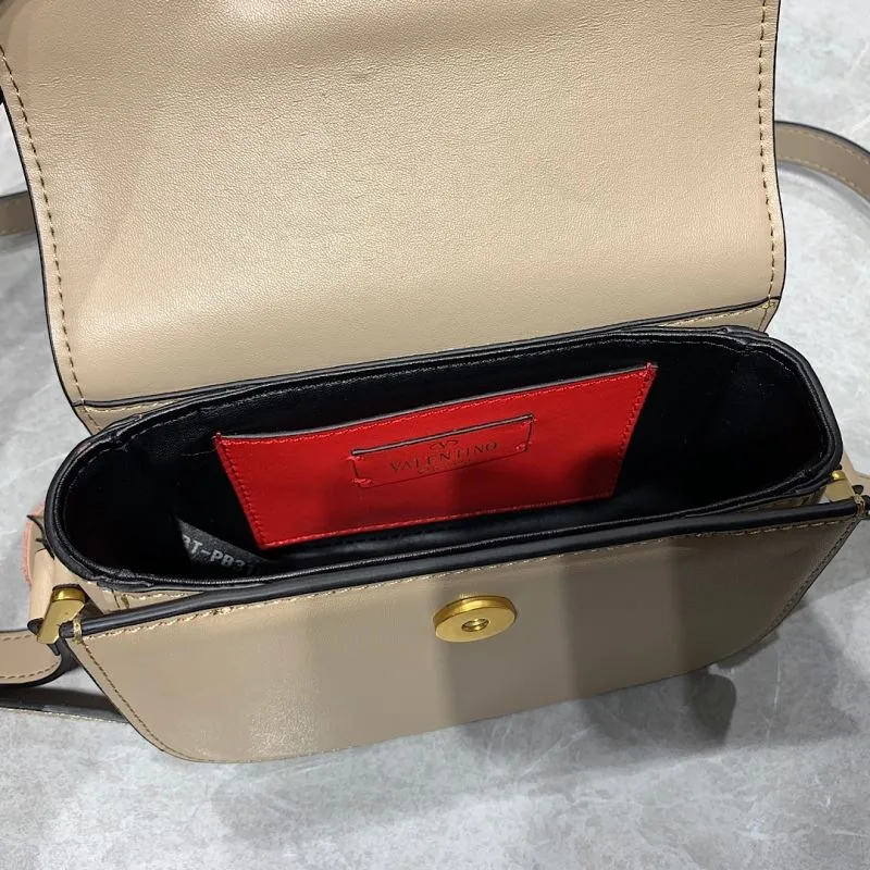 Valentino Garavani Beige Crossbody Bag 841 - Image 8