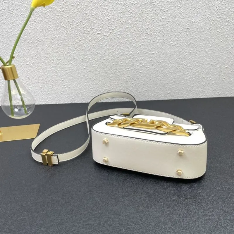 Valentino White Small Satchel Bag 5012 - Image 7