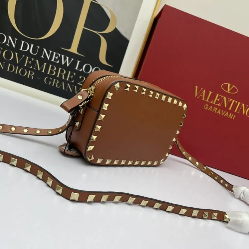 Alternative view of Valentino Brown Crossbody Camera Bag 930