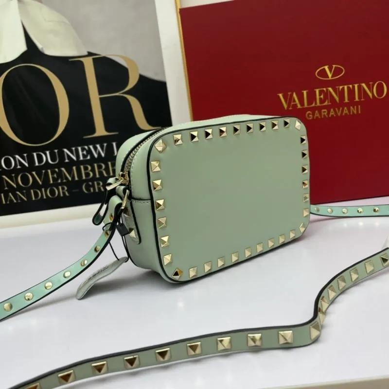 Alternative view of Valentino Garavani Mint Green Crossbody Satchel Bag 931
