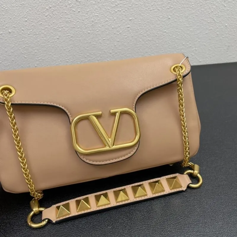 Valentino Beige Shoulder Bag 5006 Size 28cm - Image 4