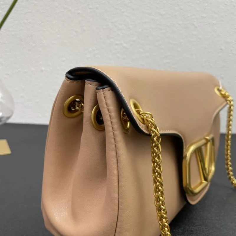 Valentino Beige Shoulder Bag 5006 Size 28cm - Image 6
