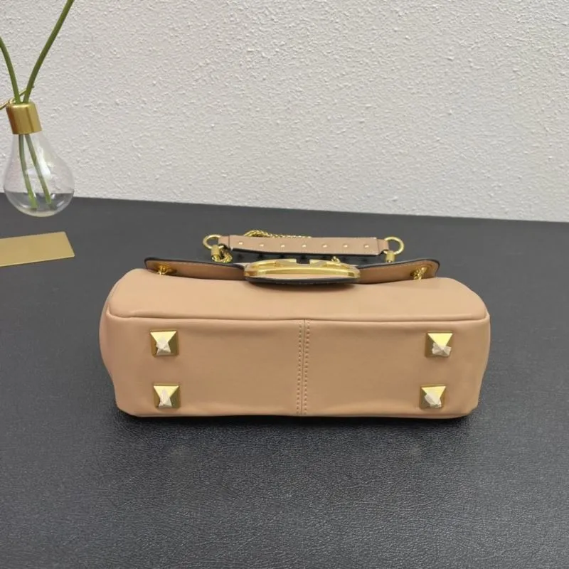 Valentino Beige Shoulder Bag 5006 Size 28cm - Image 7