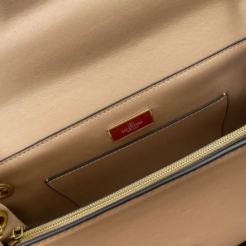 Valentino Beige Shoulder Bag 5006 Size 28cm - Image 9