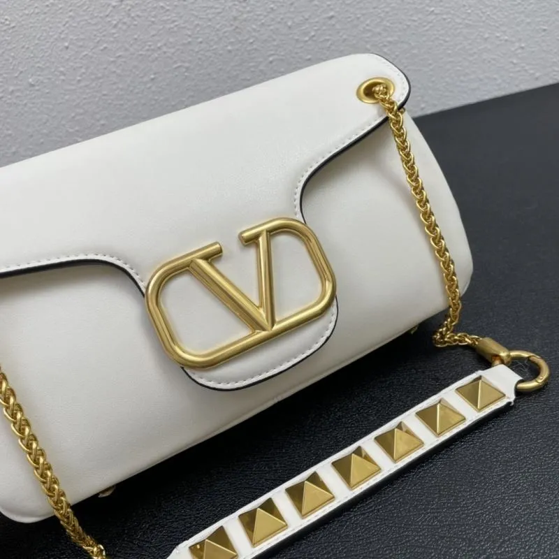 Valentino White Satchel Bag 5006 Size 28cm - Image 4
