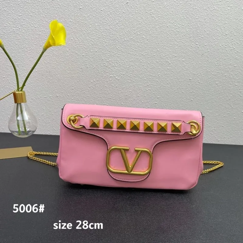 Valentino Pink Satchel Bag 5006 Size 28cm