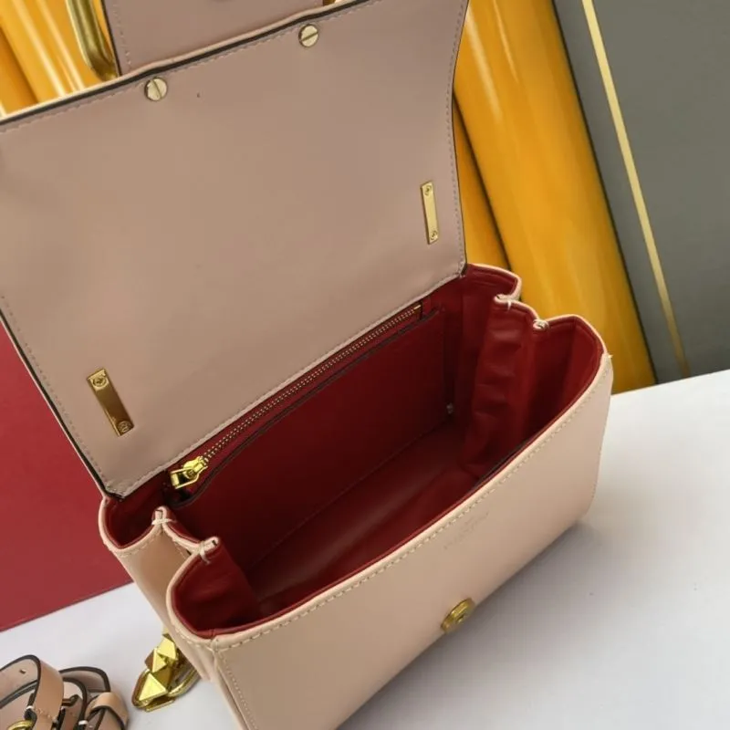 Valentino Pink Satchel Crossbody Bag 972 - Image 7