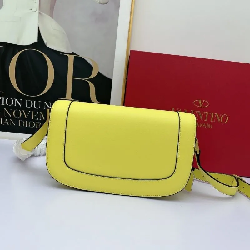 Valentino Yellow Crossbody Bag 1020 - Image 3