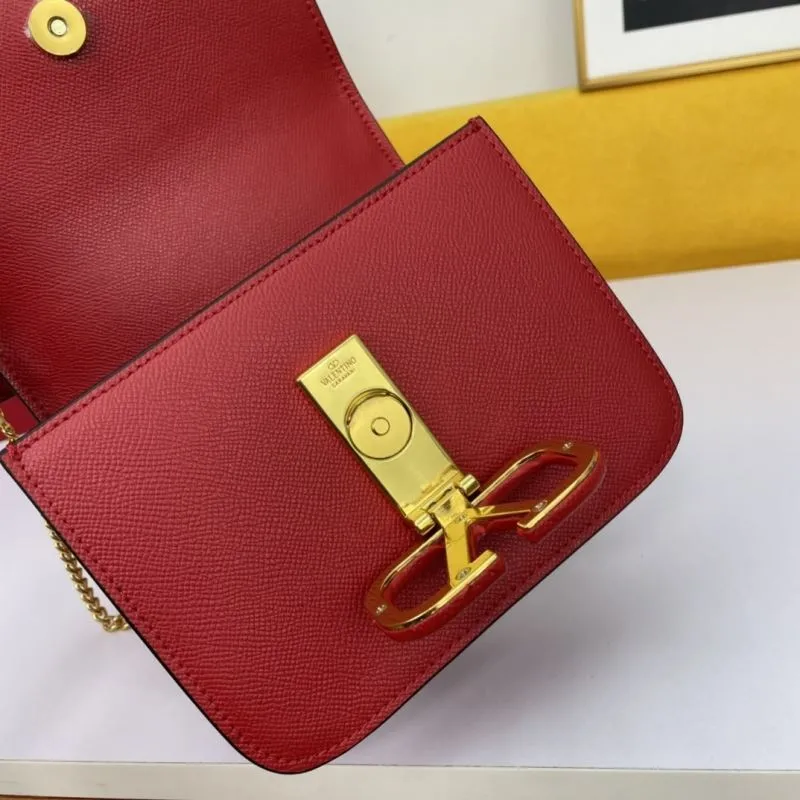 Valentino Garavani Red Crossbody Bag 1029 - Image 6