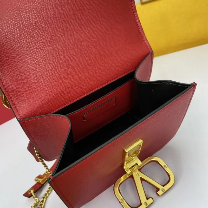 Valentino Garavani Red Crossbody Bag 1029 - Image 7