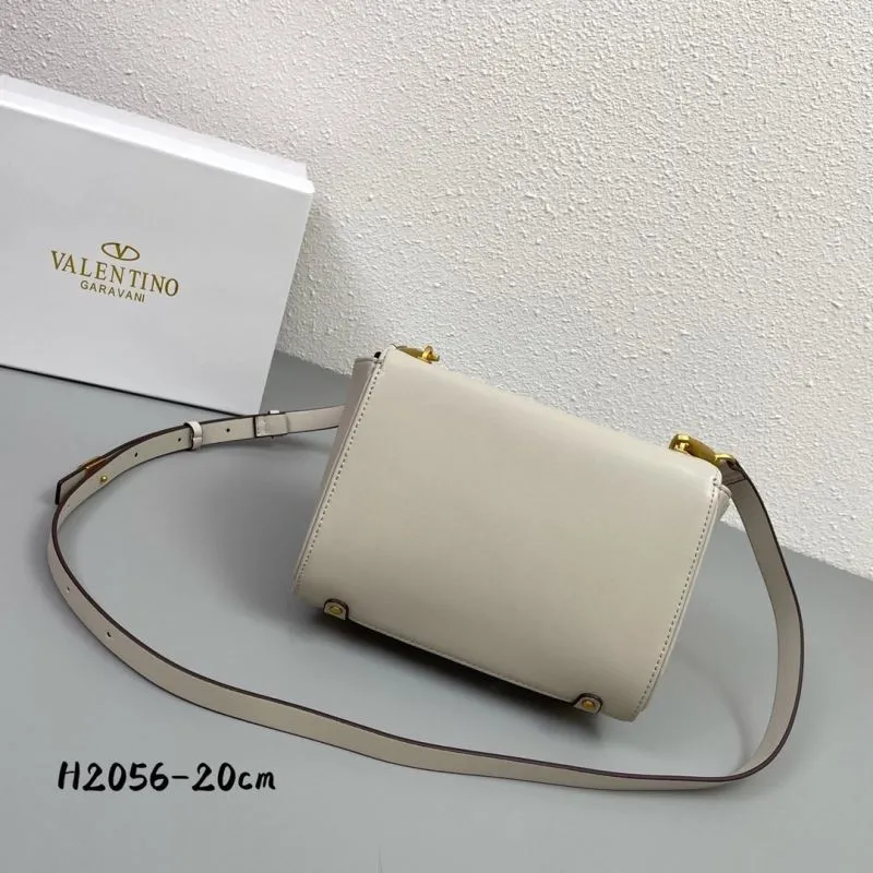Alternative view of Valentino Garavani Light Gray Crossbody Bag H2056 20cm