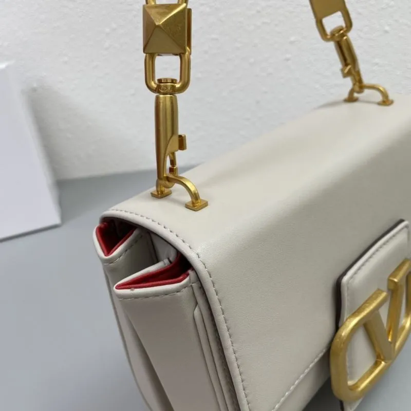 Valentino Garavani Light Gray Crossbody Bag H2056 20cm - Image 5