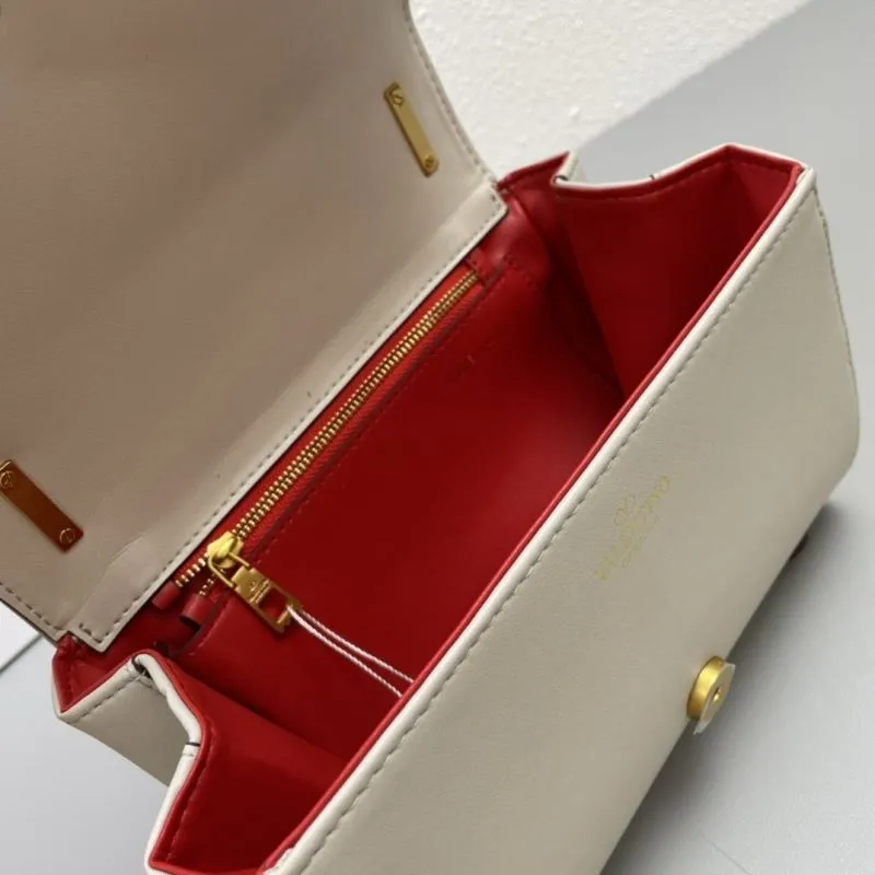 Valentino Garavani Light Gray Crossbody Bag H2056 20cm - Image 9