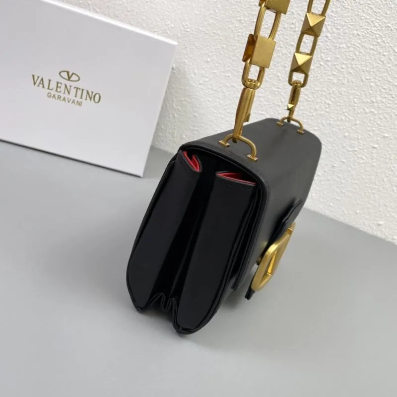 Valentino Garavani Black Crossbody Bag H2056 20cm - Image 6