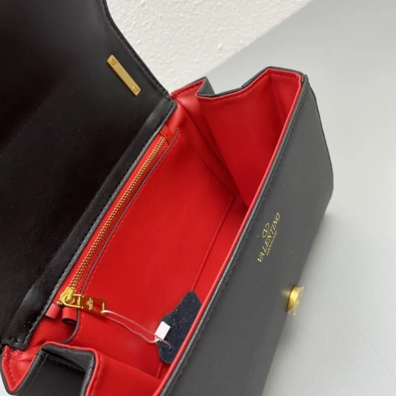 Valentino Garavani Black Crossbody Bag H2056 20cm - Image 9