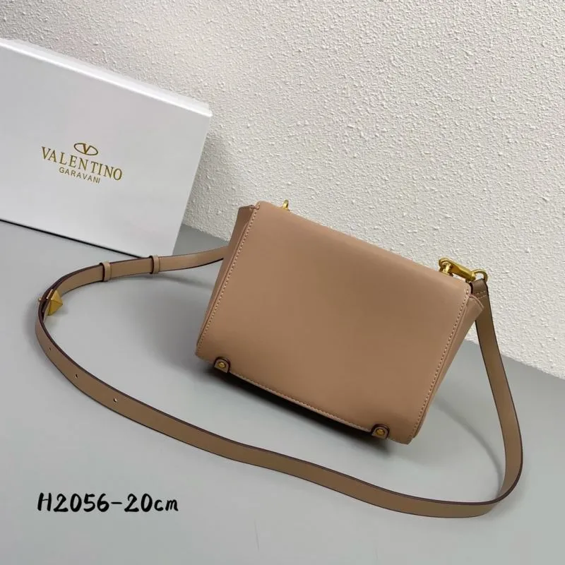 Alternative view of Valentino Garavani Beige Crossbody Satchel Bag H2056 20cm