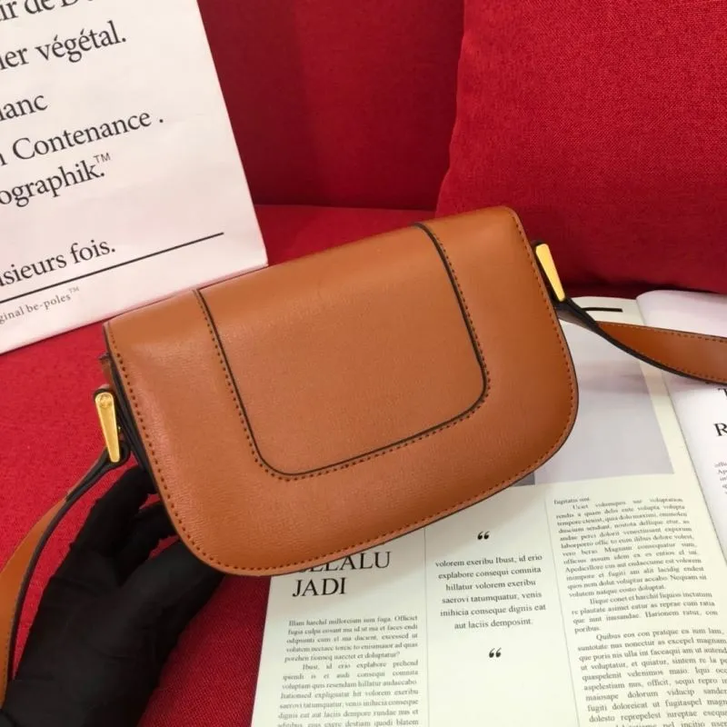 Alternative view of Valentino Brown Satchel Bag 1074