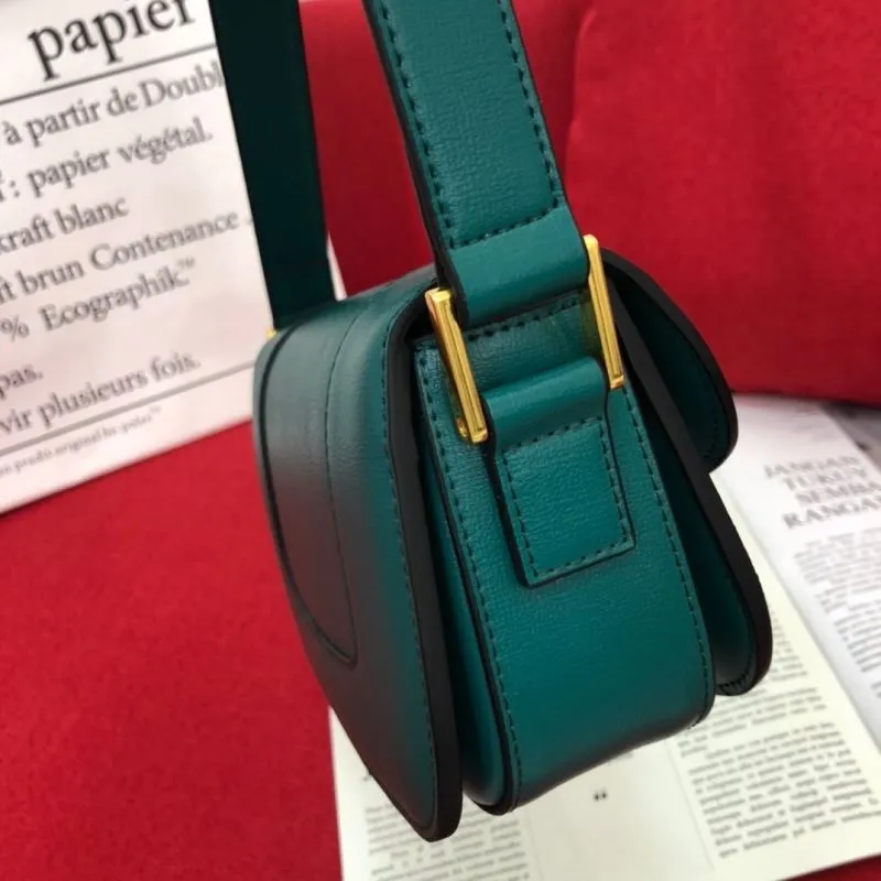 Valentino Teal Satchel Bag 1077 - Image 4