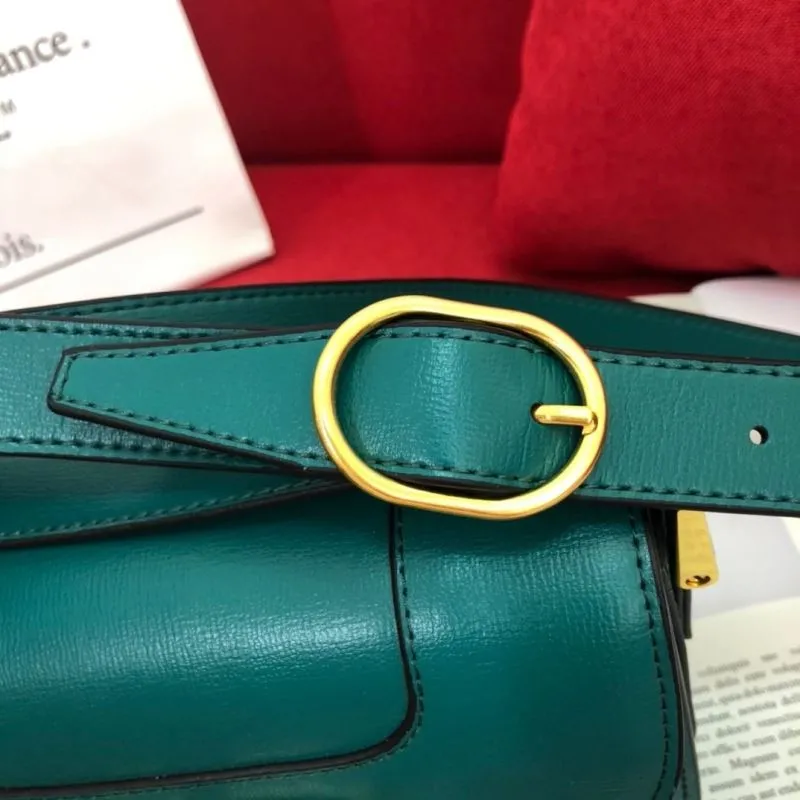 Valentino Teal Satchel Bag 1077 - Image 5