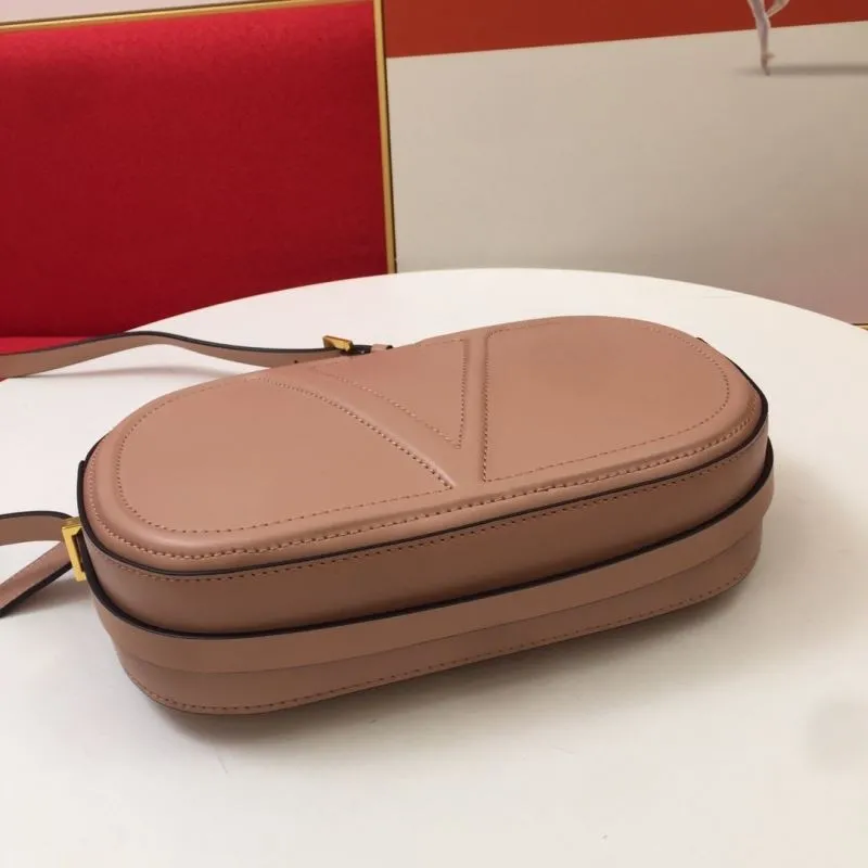 Valentino Blush Pink Crossbody Shoulder Bag V027 - Image 5