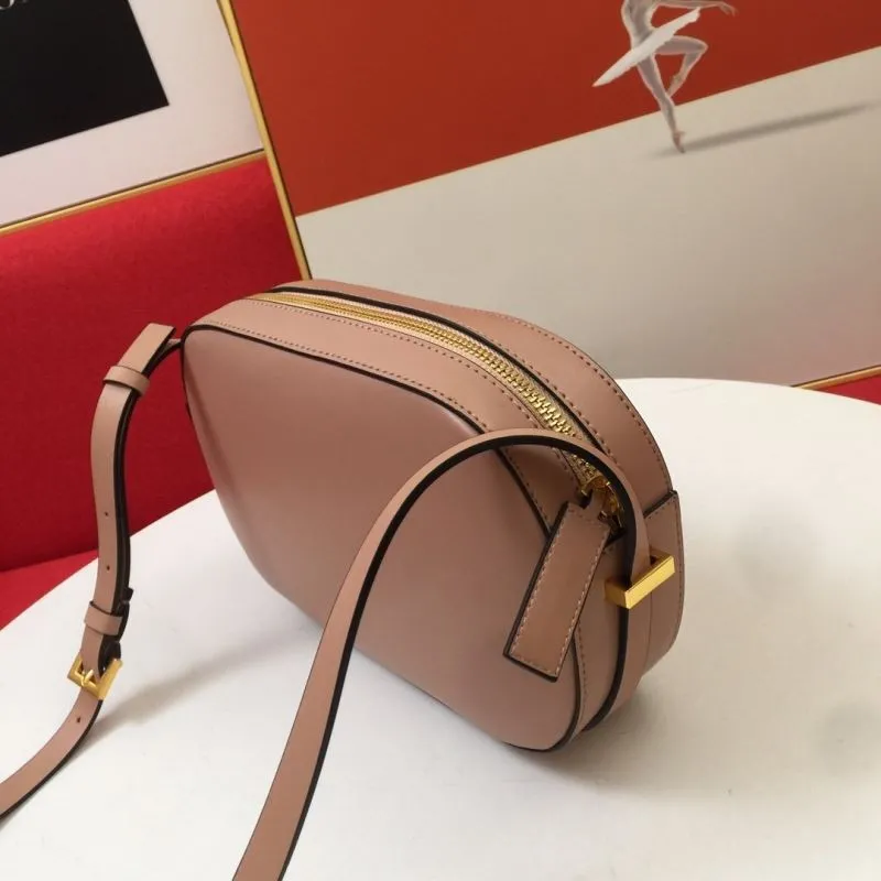 Valentino Blush Pink Crossbody Shoulder Bag V027 - Image 6
