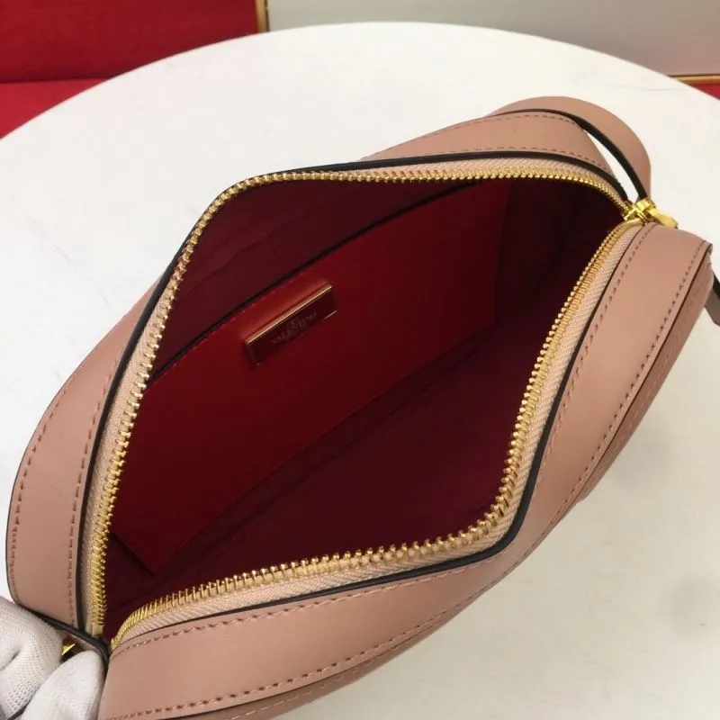 Valentino Blush Pink Crossbody Shoulder Bag V027 - Image 8