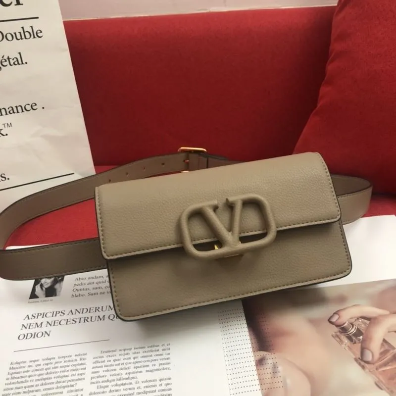 Valentino Taupe Belt Bag 1106