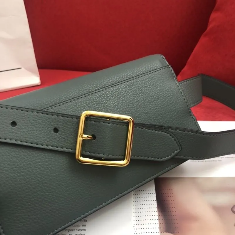 Valentino Dark Green Waist Bag 1108 - Image 6