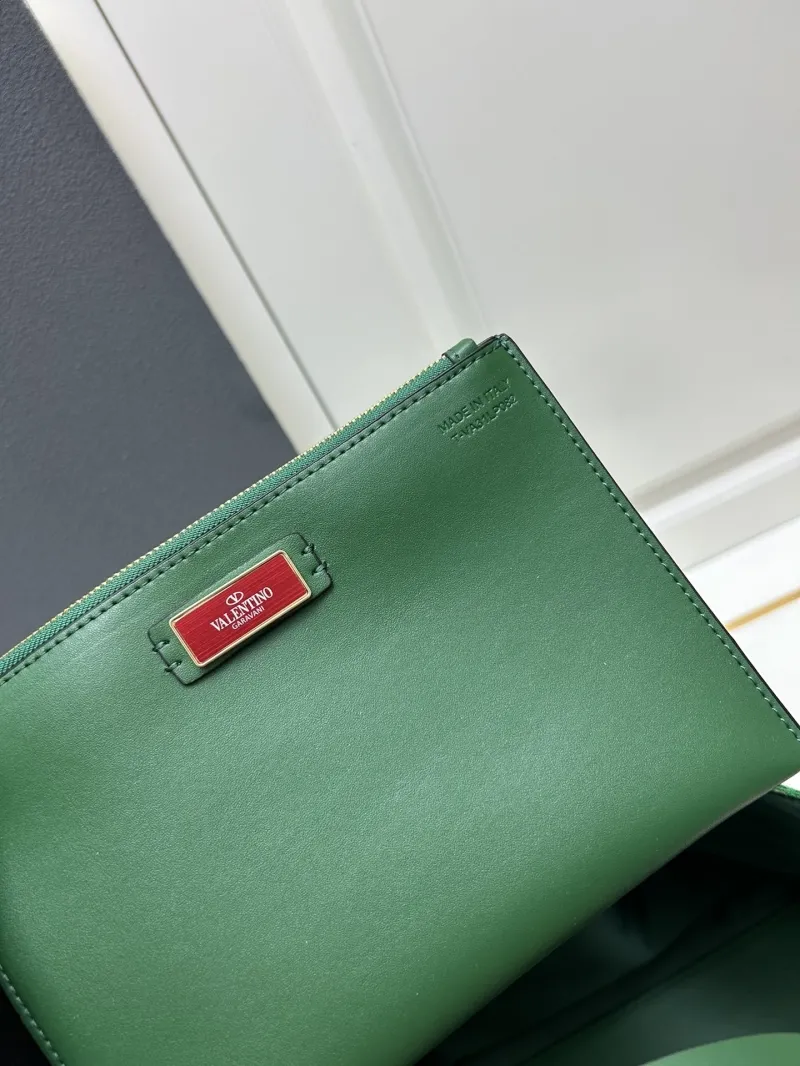 Valentino Large Green Tote Bag 5039 - Image 9
