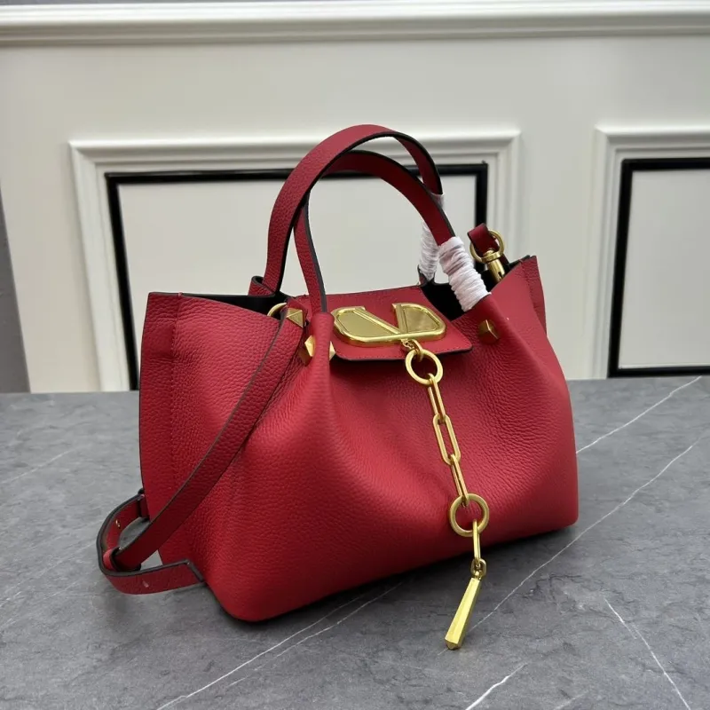 Alternative view of Valentino Red Leather Tote Handbag 62