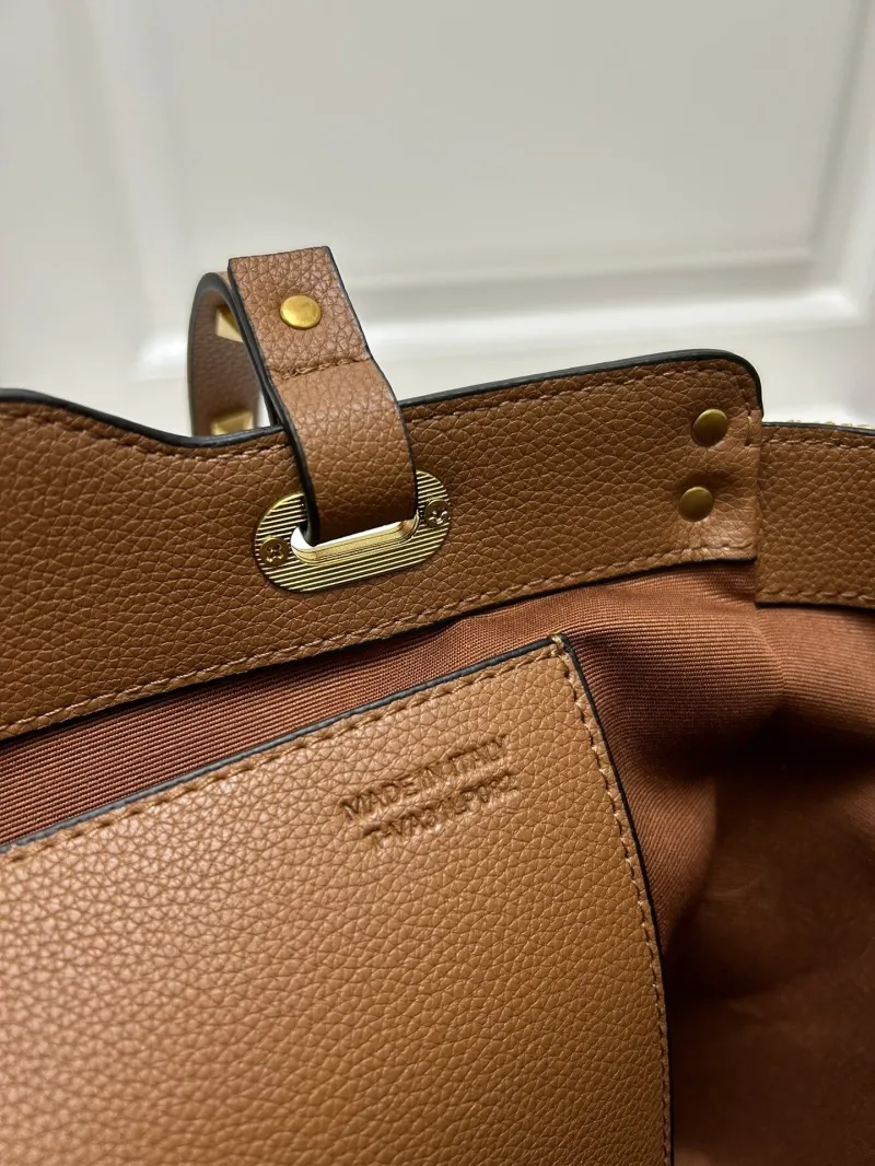 Valentino Brown Woven Tote Bag 5020 - Image 9