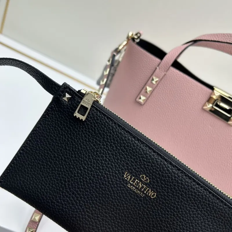 Valentino Pink Leather Shopping Bag 28x8x20cm Model 20243 - Image 8