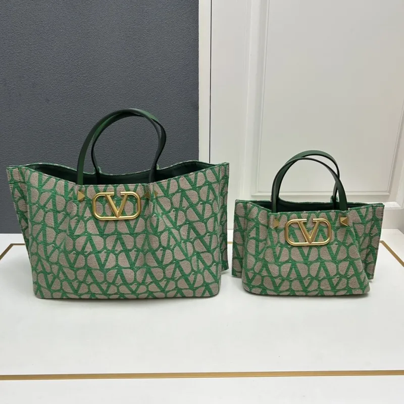 Valentino Monogram Tote Bags Set 122 - Image 4