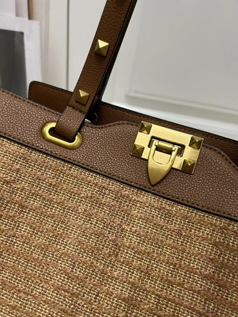 Valentino Brown Tote Bag Model 5020 - Image 5