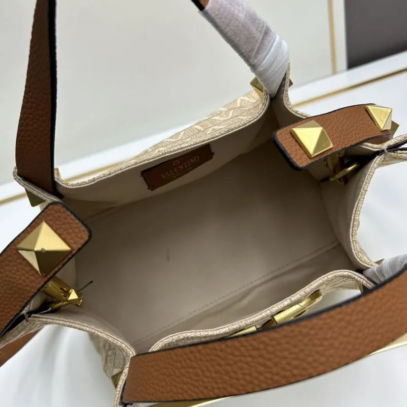 Valentino Beige Tote Bag 20246 - Image 7