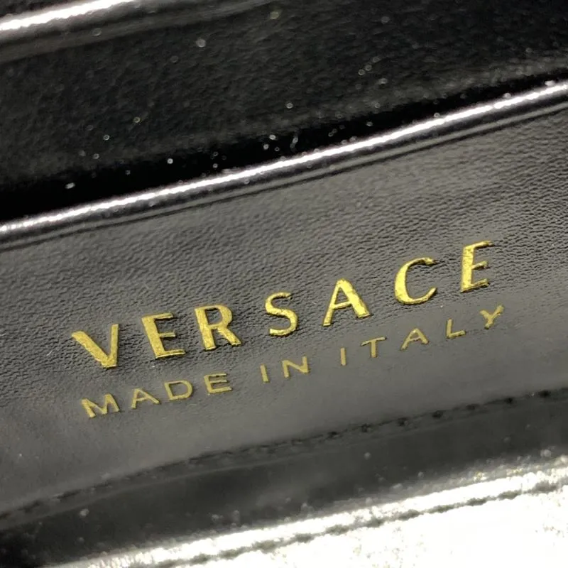Versace 36088 Black Mini Handbag - Image 9