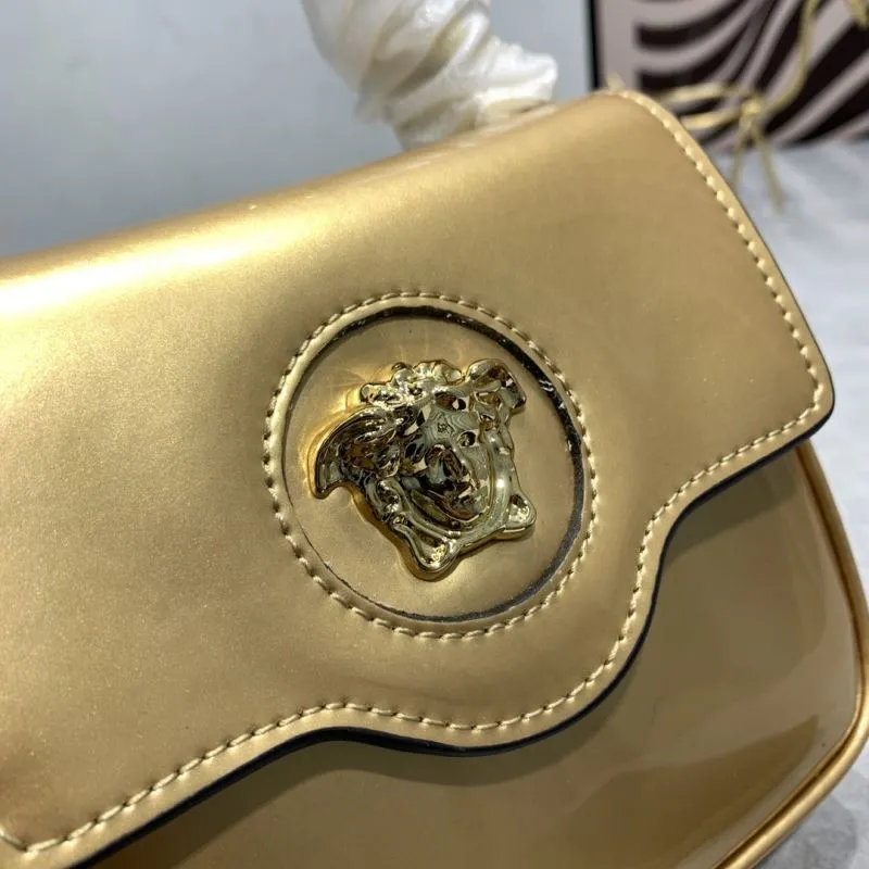 Versace 36088 Gold Mini Handbag - Image 4